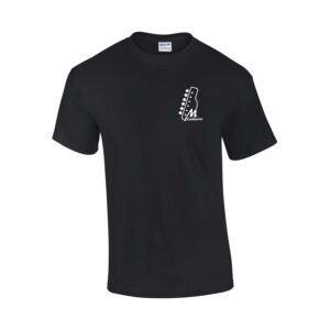 t-shirt noir M Guitares